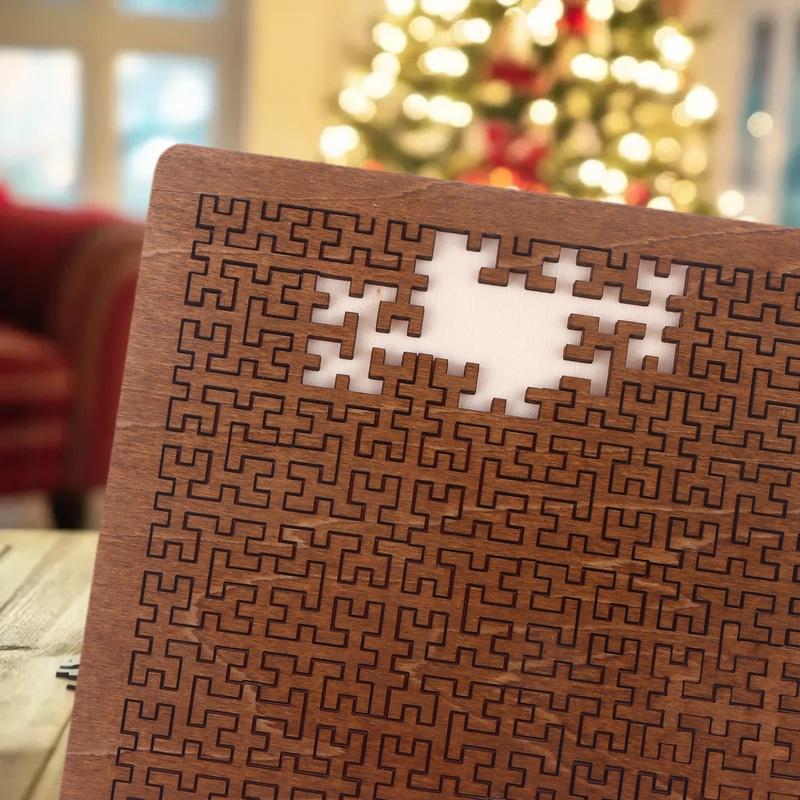 1/2/5 Stück Unmögliche Puzzles Denksportaufgaben Tangram Brettspiele Unmögliche Holz-IQ-Puzzles Spielzeug für Erwachsene