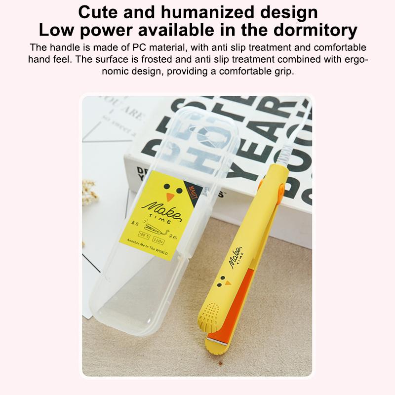 3 In 1 Hair Iron High Quality Flat Iron Straightening Hot Comb Mini Professional Hair Straightener & Curling Iron Styling Tools