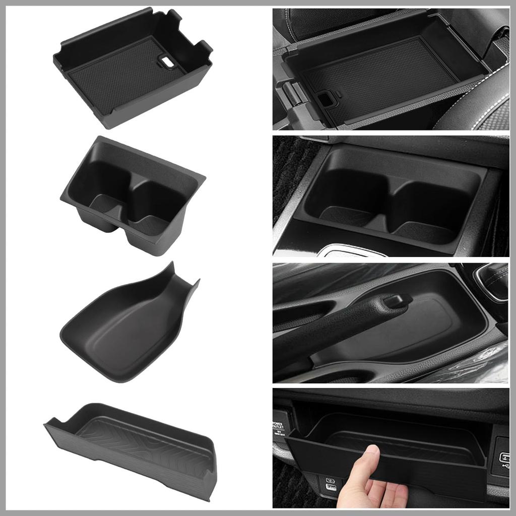 LUCKEASY Honda New WRV Dedicated Center Pocket Armrest Box Drink Holder Center Console Handbrake Storage Box 2024 March Current DG5 DG Series Storage