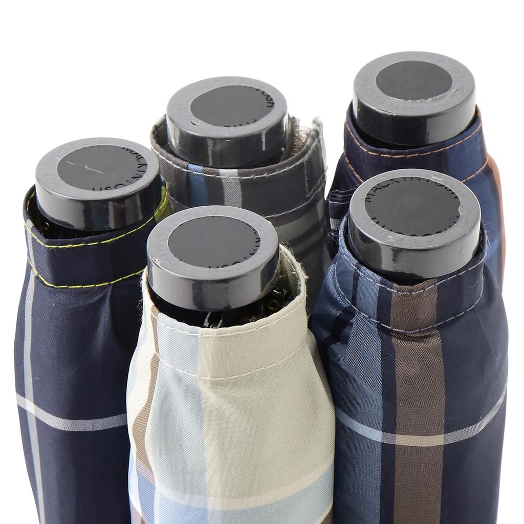 Moonbat Rain Folding Ultra UV Beige [Mackintosh Philosophy] Umbrella, Umbrella, Lightweight, Yarn-dyed Check, 21-431-11139-02,