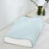 Summer Ice Silk Latex Pillowcase for Kids Breathable Memory Foam Pillow Cover 30x50 40x60 Double Sided Zipper Design