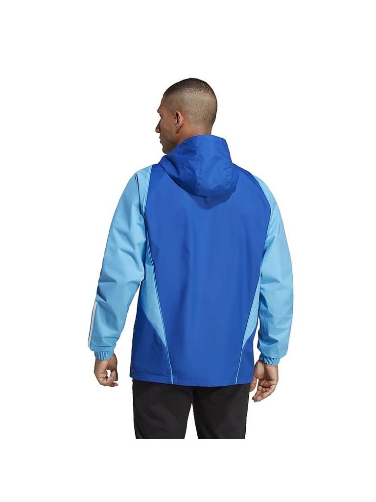 Adidas TIRO23 ADV All-Weather Jacket for Men, DI376-IC4572, for Futsal, Practice, Training, and Club Activities, Soccer, Size J/XL (Team ROYBLU)
