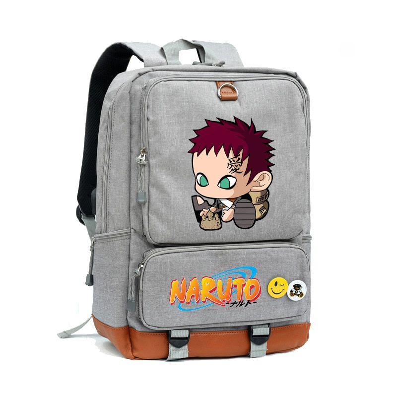 Sac à dos surdimensionné Naruto grande capacité pour le voyage et l'école