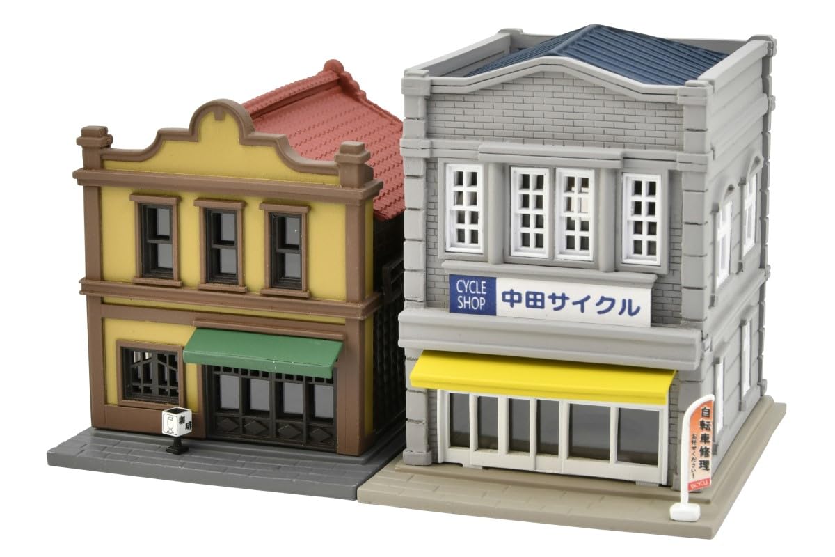 

Tomytec Building Collection Kenkore 188 Coffee Shop Bicycle Shop Diorama Supplies 335436