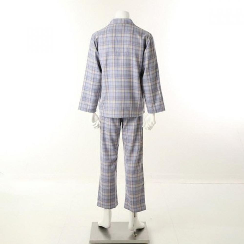 Venus Warm Fleece Check Pajamas Couple Set Vpa4555m Vpa4555w