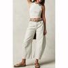 Casual Women's Jeans Wide Leg Jeans Pockets Hip Hop Retro Mid Waist   Shaped Loose Denim Trousers