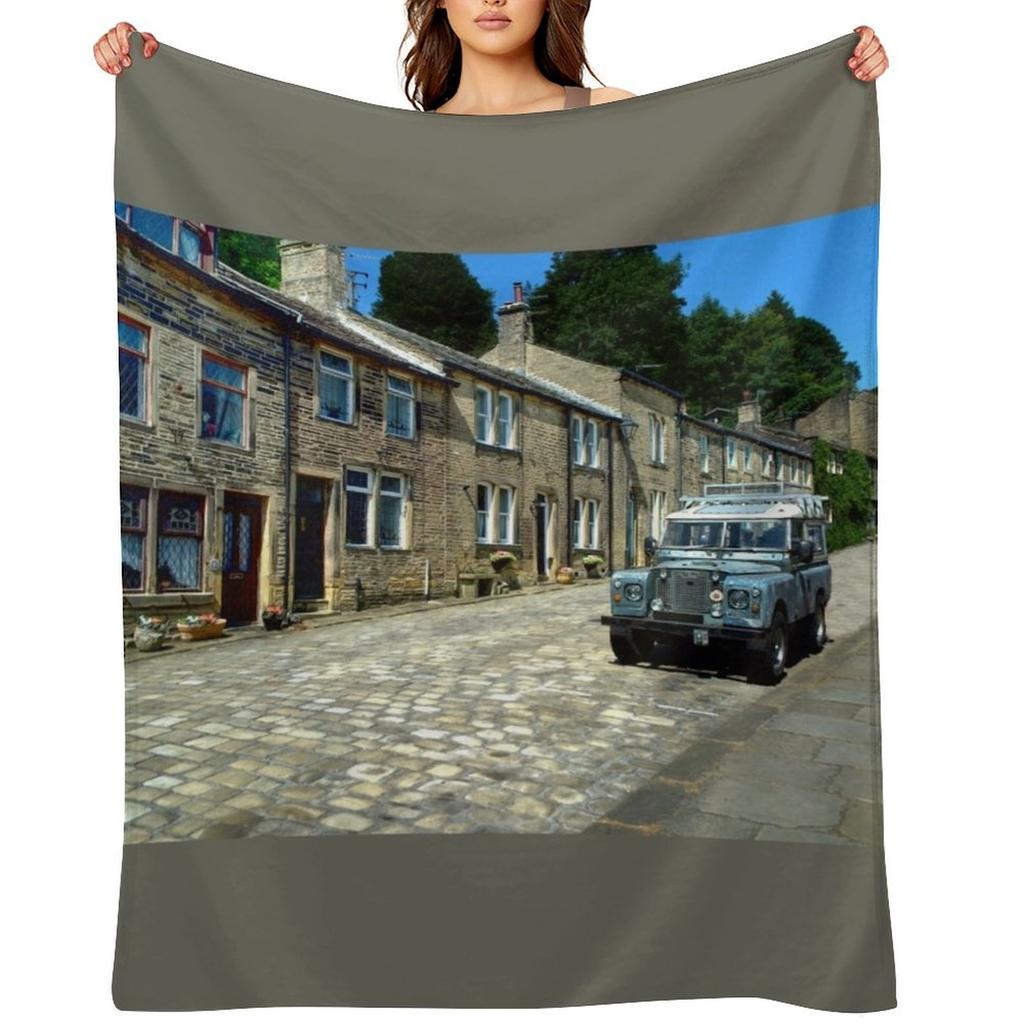 Haworth Main Street Throw Blanket Luxury Brand Extra Large Throw Flannel Fabric Luxury Blankets