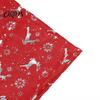 Cozy Holiday Gift for Women Christmas Theme Scarf Women, Glitter Sparkly Foil Reindeer Elegant Hot Stamping Print Scarves, Lightweight Soft Shawl Wrap