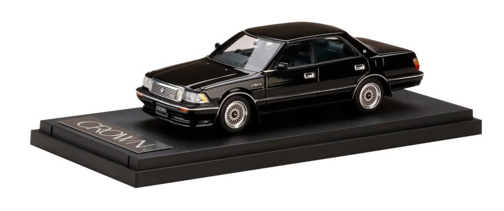 MARK43 Scale Toyota Crown 3000 Athlete L Custom Version Black Finished Model PM43135CBK 1/43 (MS135)