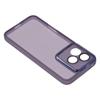 For Honor 400 Lite 5G TPU Case WANLONFENG DKSM Series Electroplated Frame Back Cover with Tempered Glass