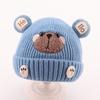 Wind Proof Baby Hat Soft Knit Pullover Hat Cute Toddler Cap  Daily
