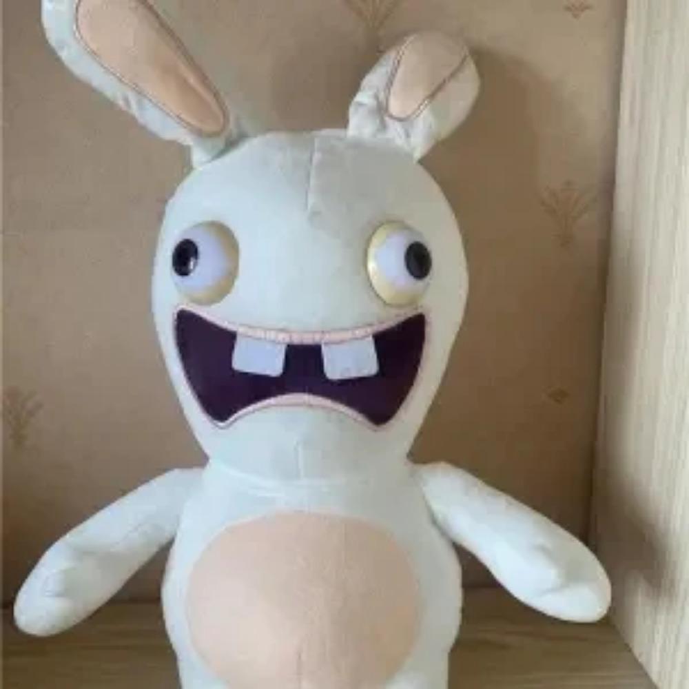 Creative Rabbit Bunny Stuffed Toys Lehman Rabbit Doll Crazy Rabbit Stuffed Children Toys Funny Animal Doll Scream Rabbit Gift