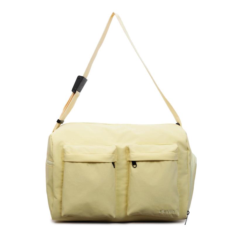 

Sports Fitness Bag Women s Yoga Bag Dry Wet Separate Swimming Bag Large Capacity Lightweight Travel Bag жовтий