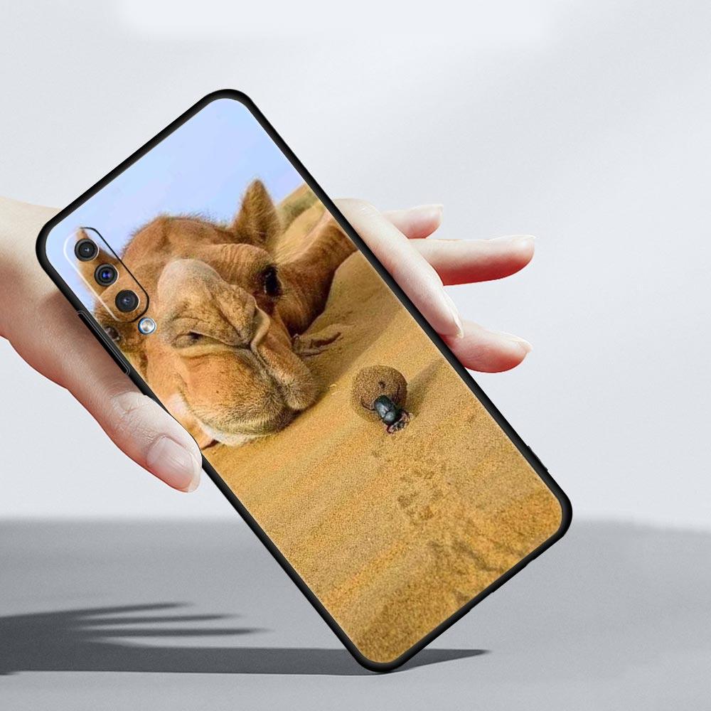 Animal Camel Phone Case for Samsung Galaxy A56 A36 A26 A16 A34 A24 A42 A22 A20 A12 A40 A30 A10 5G Soft TPU Cover Shell Funda Bag