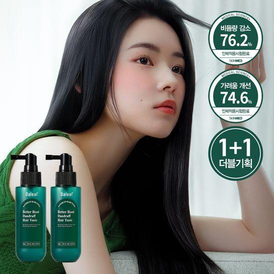 Daleaf Sage Dandruff Anti-Dandruff Hair Tonic Double Pack (100ml+100ml) (Relieves Hair Loss Symptoms)
