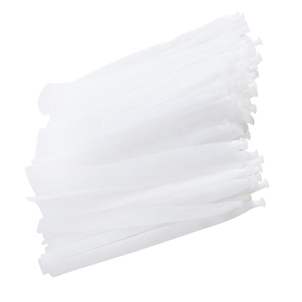 100 STÜCKE Spülen Sieb Netzbeutel PE Einweg Anti Verstopfung Elastisches Spülen Sieb Müllfilterbeutel