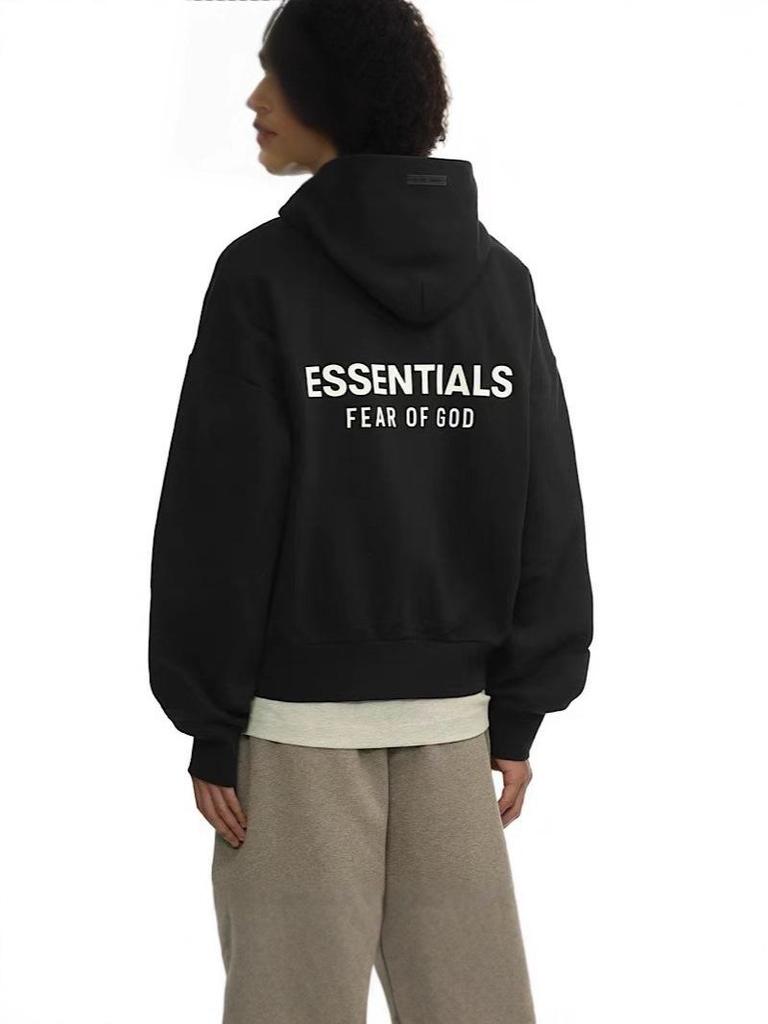 Ningbo Essentials Double-Line Zip Cardigan: Unisex Autumn/Winter Fleece Hoodie