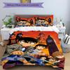 3Pcs Detective Conan Mystery Bedding Set Soft Fabric Duvet Cover Pillowcases Home Christmas Xmas Halloween Gift 1 Duvet Cover 2 Pillowcase L1273