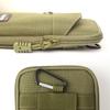 Riñonera de Nailon de Doble Capa para Exteriores Fanny Pack para Hombres Bolsillo para Teléfono Riñonera para Acampar y Caza Bolsos de Cinturón