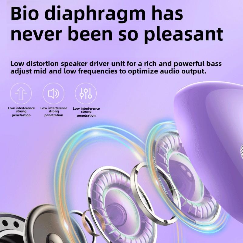 New Plug-in Card Wireless Sports Running Bluetooth Headset with High Sound Quality and Long Standby Battery Life