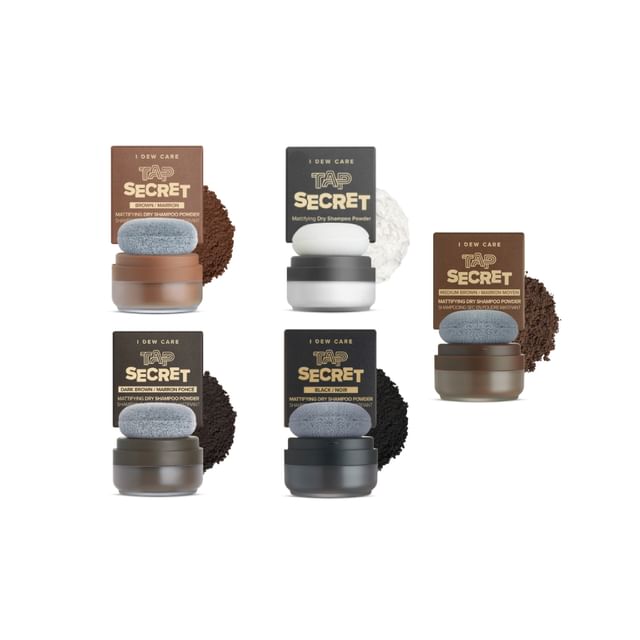 I DEW CARE - Tap Secret Mattifying Dry Shampoo Powder - 5 Colors Original