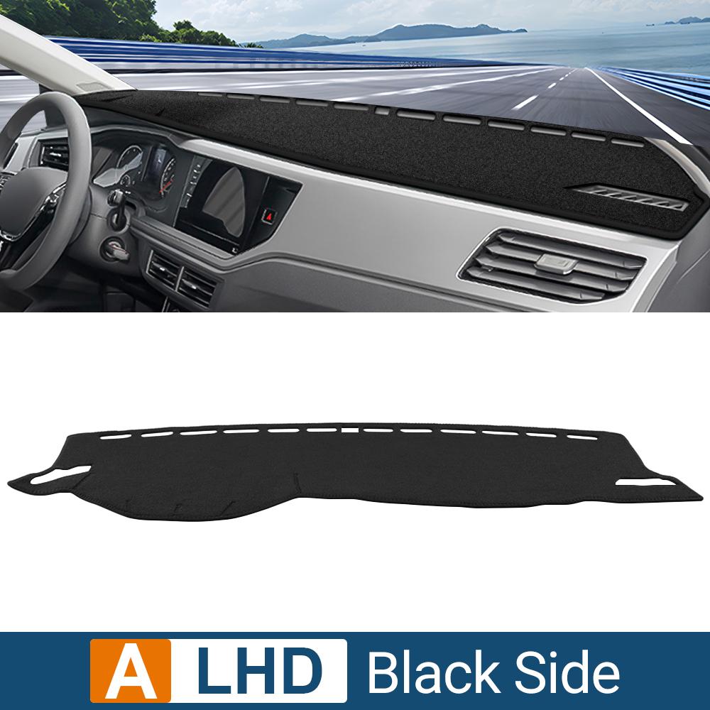 For Volkswagen VW Polo AW1 BZ1 2017- 2024 2025 Car Dashboard Non-Slip Cover Avoid Light Anti-UV Carpet