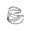 Diesel Men's Silver Stainless Steel Ear Cuff Earrings, DX1532040, One Size, Stainless Steel, No Jewels