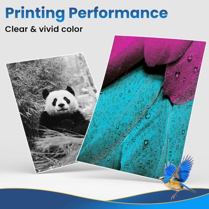 Cartouches d'encre - HOUSE OF HARLOW 1960 - PGI-525XL CLI-526XL - 10 pièces - Multi-couleurs - Compatible Canon