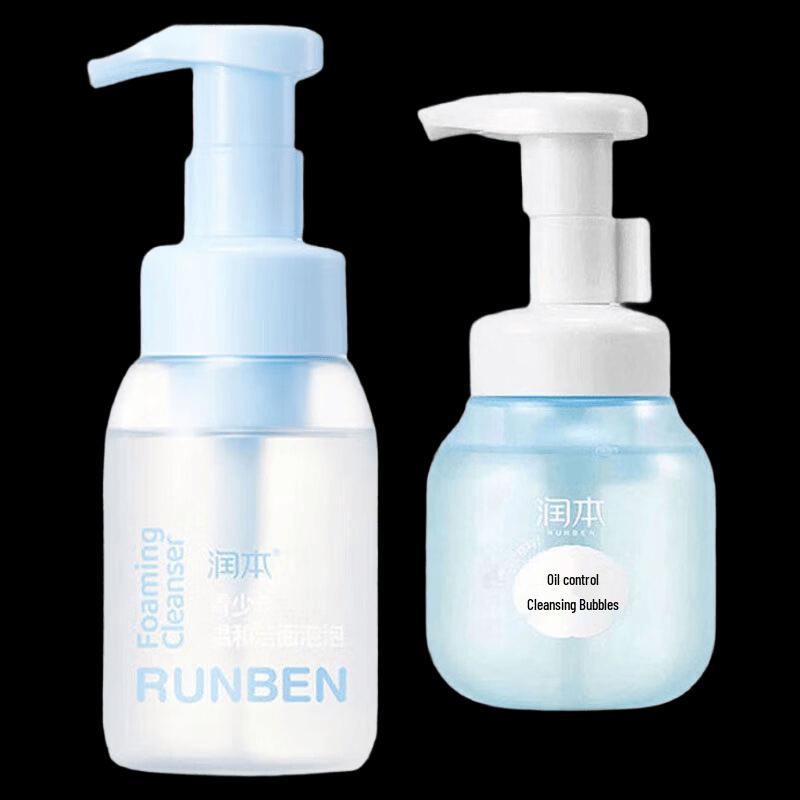 RUNBEN Youth Gentle & Oil Control Cleansing Foam Duo