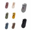 10Pairs Thicken Lace Socks Solid Color Home Slippers Fashion Winter Floor Shoes  Student