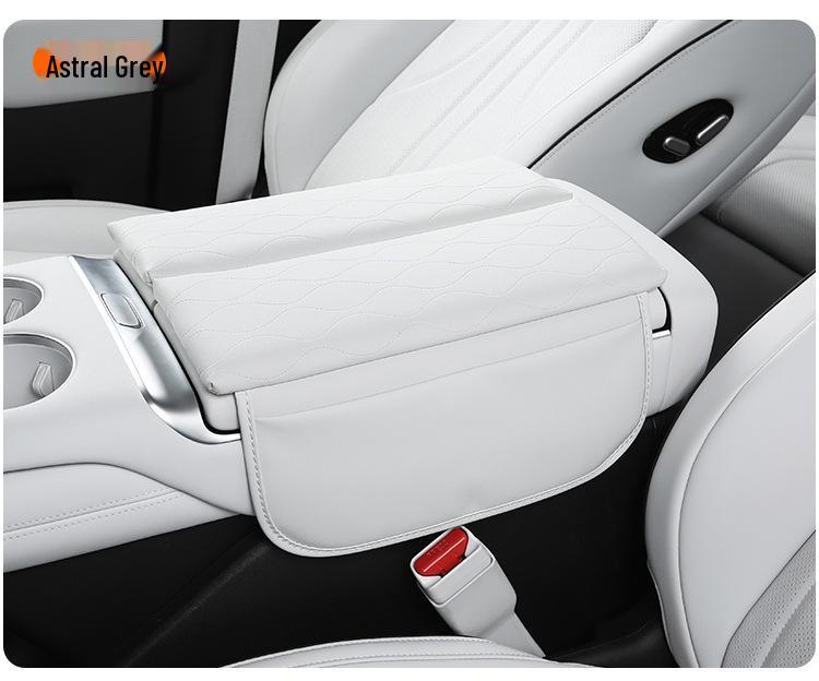 Xiaopeng X9 Armrest Box Protective Pad - Leather Cover & Heightening Pad Accessories