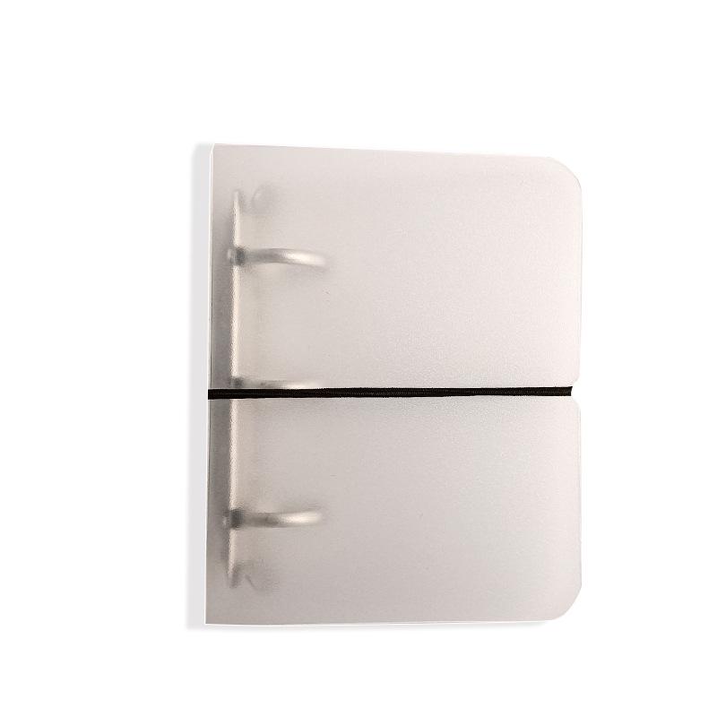 Thickened A8 Three-Ring Photo Album with Transparent Pages