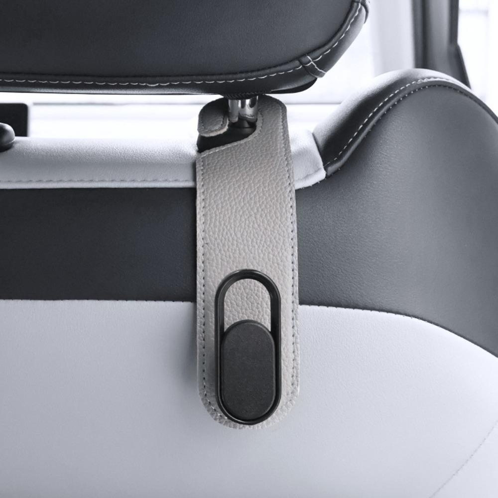 Double Hooks Car Seat Hook Leather Car Organizer Hook New Seat Back Hook  Vehicles