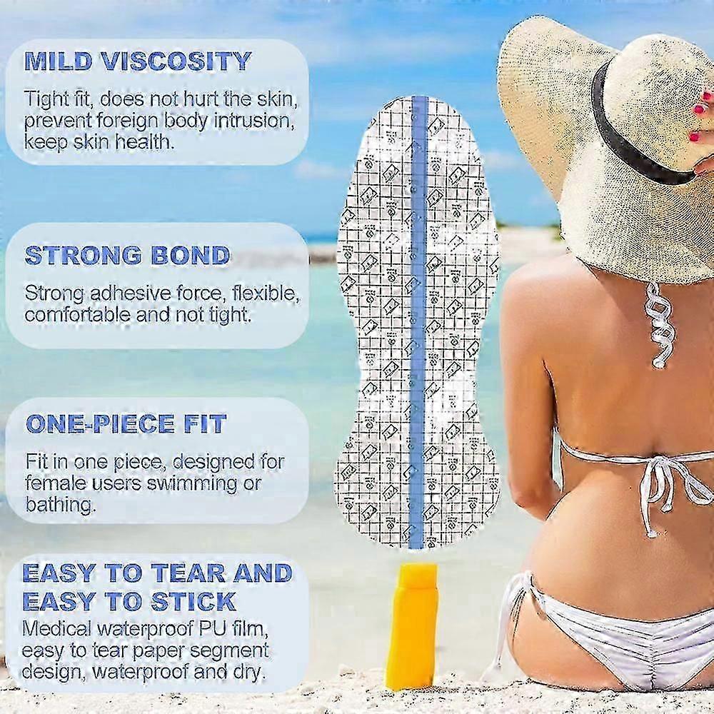 Hygienic Liners for Swimwear & Lingerie | Clear Adhesive Panty Protectors