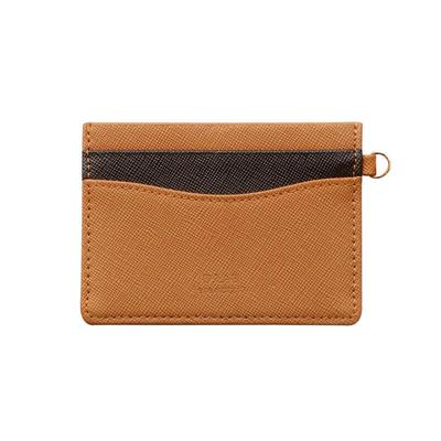 D.LAB K3 Simple Card Wallet - Caramel