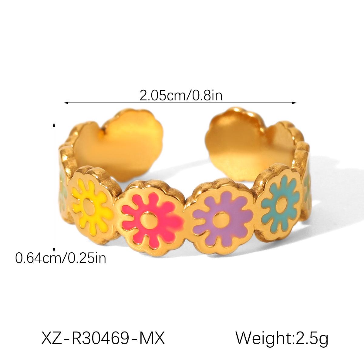 

High-End Daisy Earrings & Versatile Titanium Steel Bracelet for Women