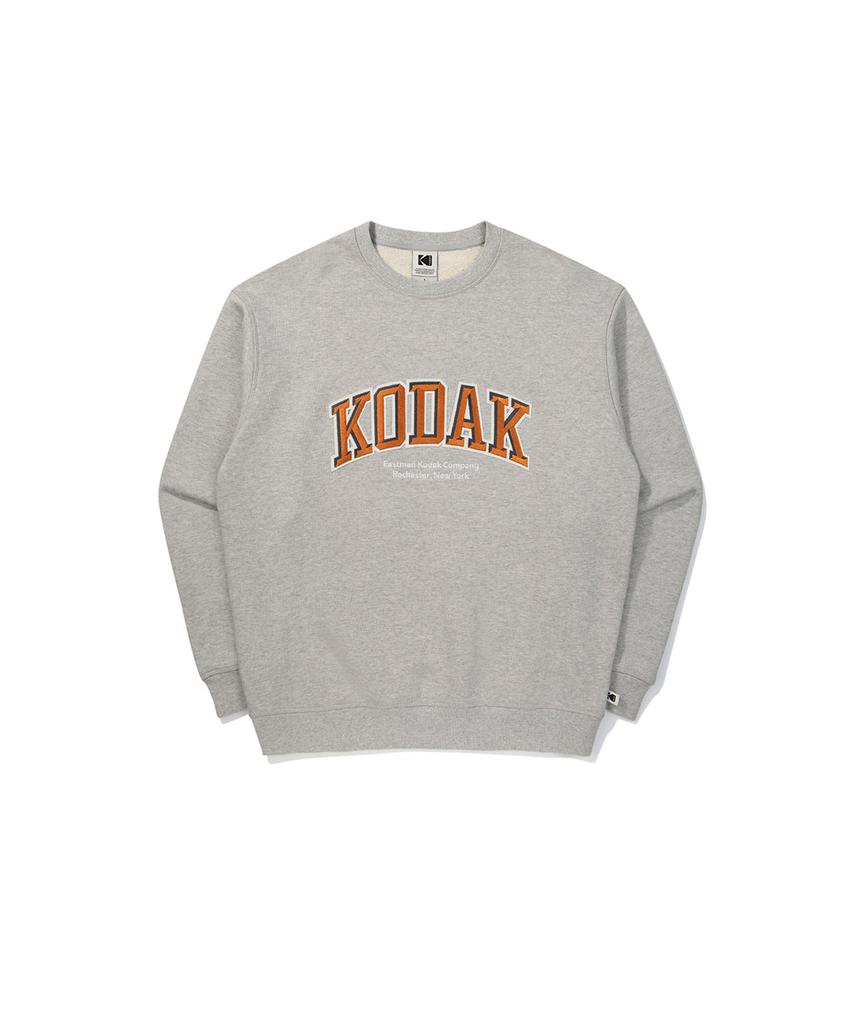 KODAK Everloop Big Logo Sweatshirt Melange Grey