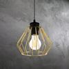 Ceiling Hanging Lamp Chandelier Gold Loft Druciak