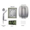 05-Stil Edelstahl Campinggeschirr Set