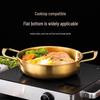 Korean-Style Ramen & Snail Noodle Pot: Stainless Steel Double-Ear Cooking Pot for Induction & Hot Pot