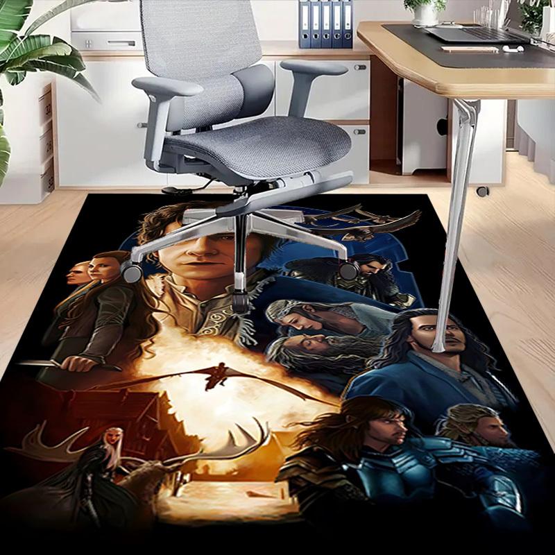 1pc Fantasy Adventure Carpet, for Home & Office Decor, Desk Chair Carpet, Festive Gift,Conference Room CarpetL1206