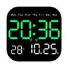 Same Screen Display LED Wall Clock Adjustable Brightness