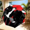 SLAM DUNK Print Automatic Open Close Umbrella, Portable Foldable Umbrella, for Outdoor Commute Camping Trip, Ideal Birthday Gift