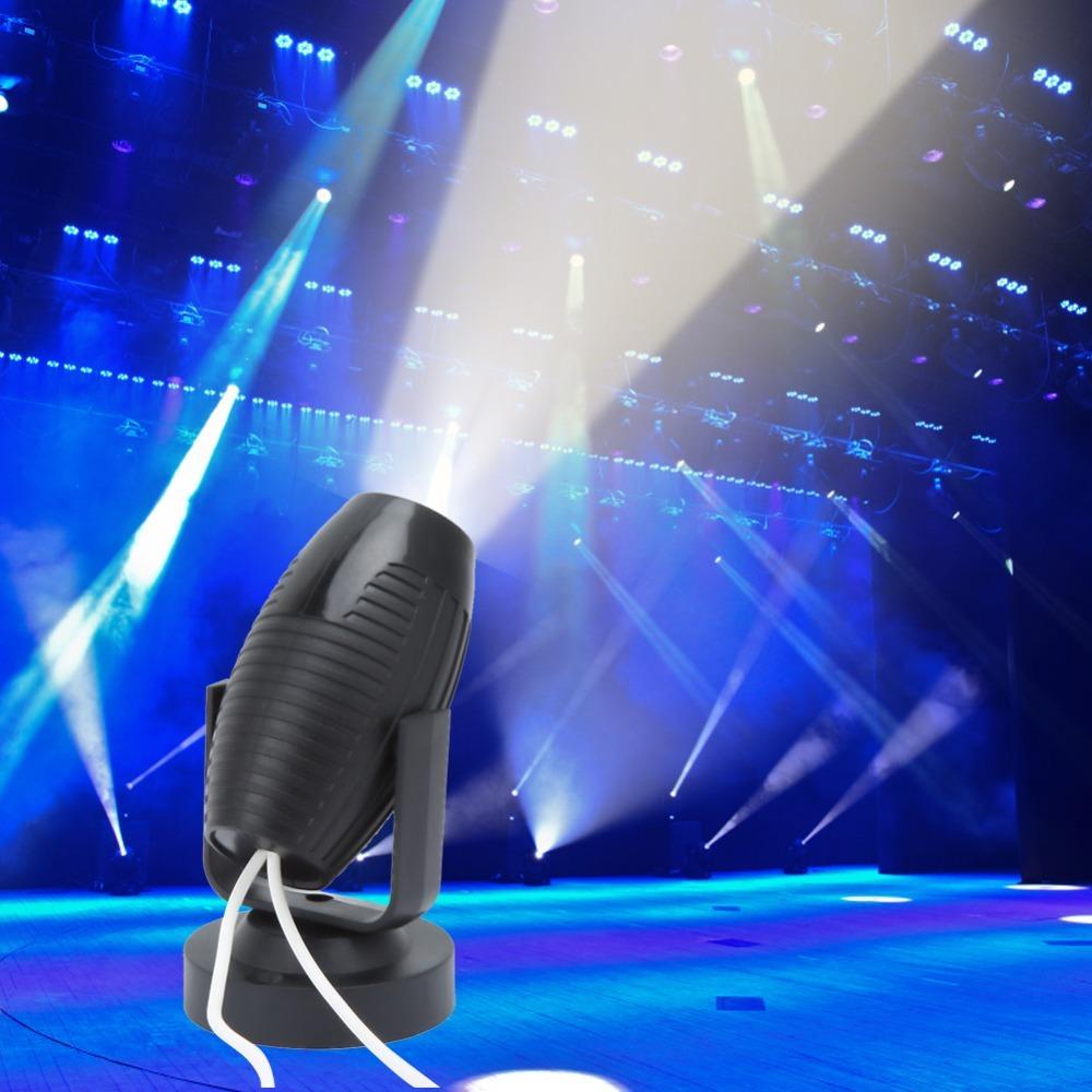 Low Voltage AC85-265V LED Mini Spotlight Black Shell Portable LED Stage Light Adjustable Angle Mini Spot Light Outdoor