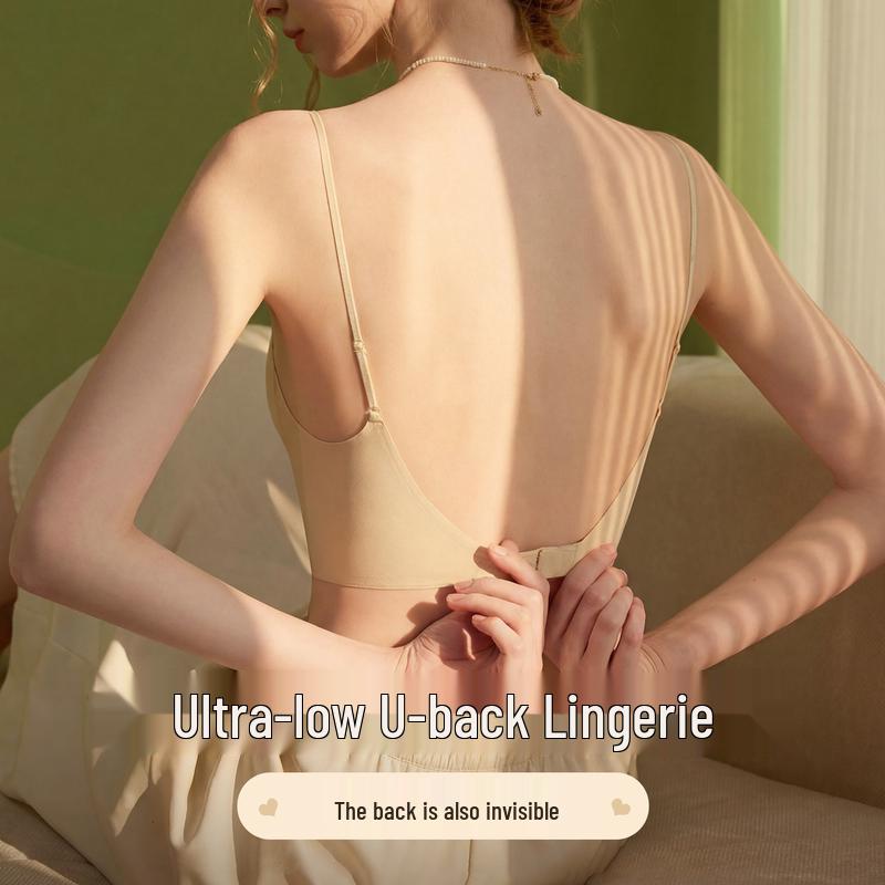 YUZHAOLIN Seamless Beauty Back Halter Bra S