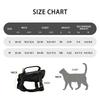 Lightweight Tactical Cat Harness and Leash Set Breathable Adjustable Escape Proof Pet Vest for Active Cats Working Training