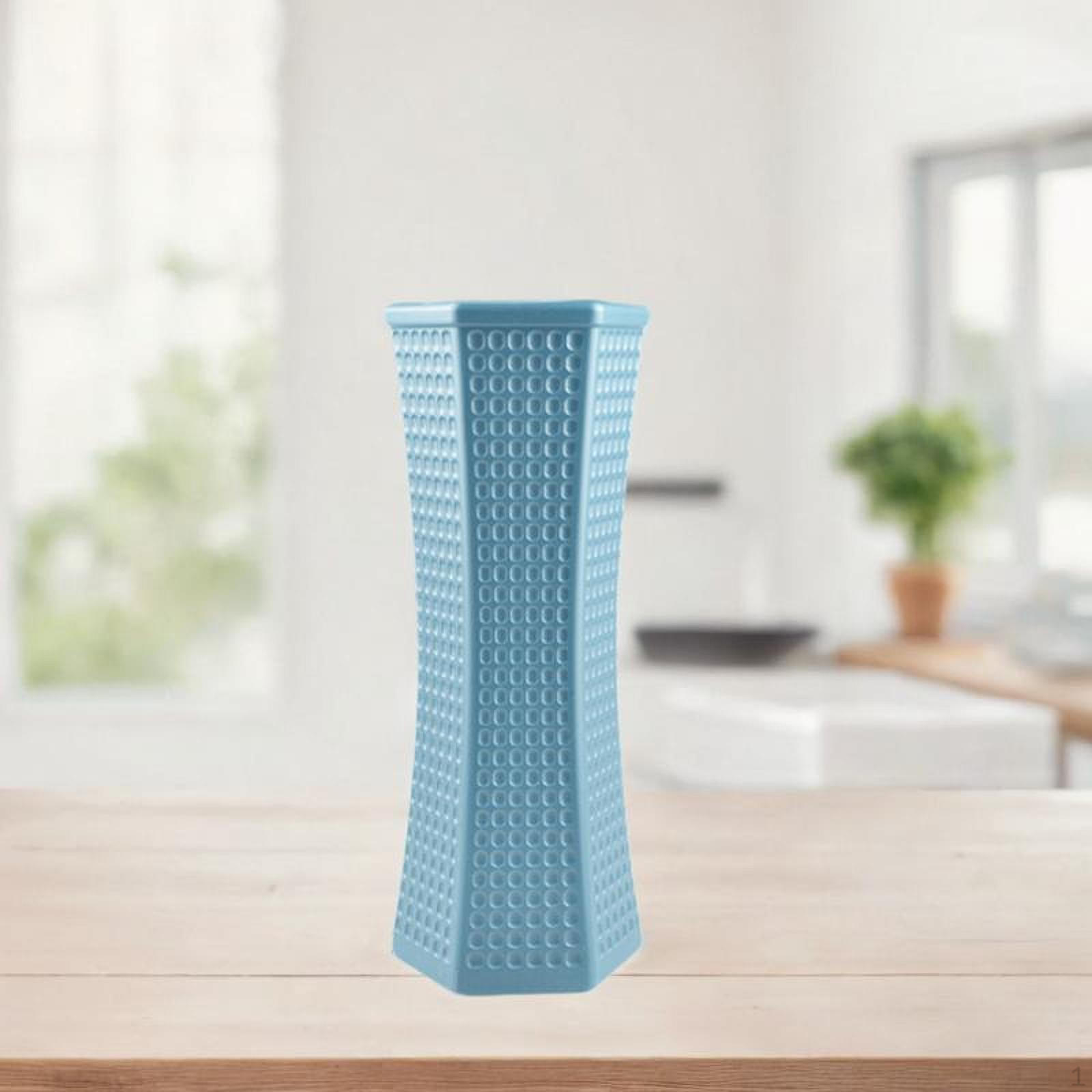 

Декоративная ваза для использования в качестве центрального элемента в офисе и гостиной синий