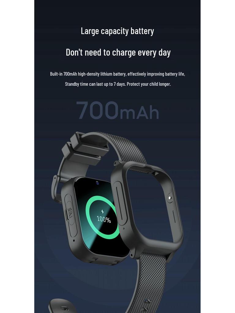 4G Kids' Smartwatch with Video Call, Photo, GPS, and SIM Support - Model K26