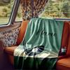 Golf Club On Green Field With Name Blanketcustomizable With Your Namecomfortable And Stylish Perfect For Travel Beds Chairs Offices Sofas