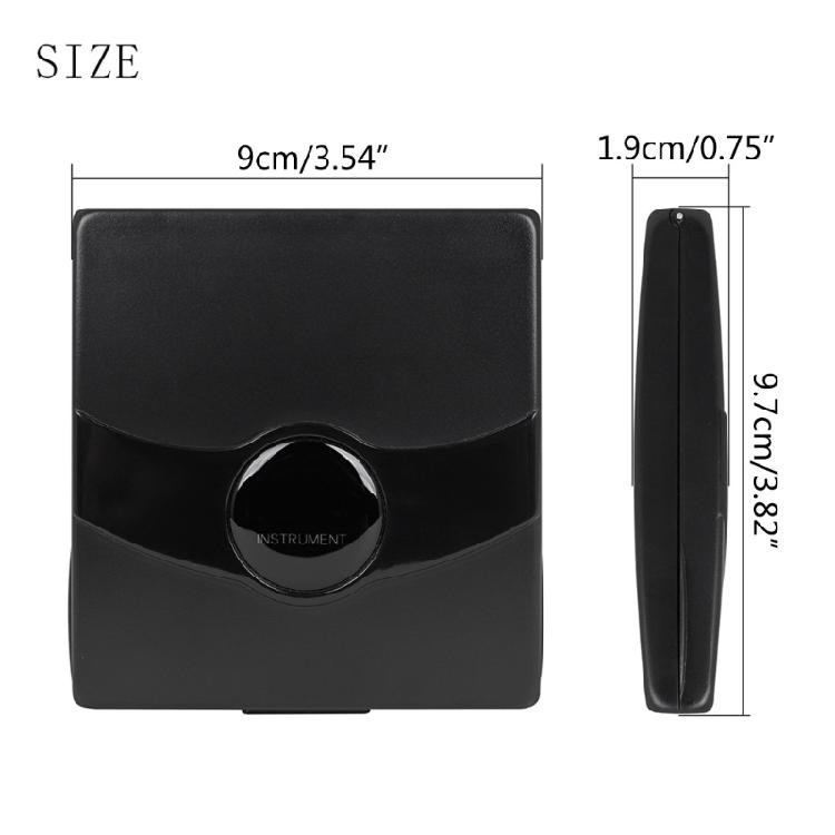 Saxophone Reed Box Portable Sax Reeds Container Woodwind Instrument Accessory